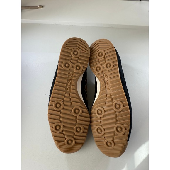 adidas Black and Leopard Print Sneakers - Picture 6 of 8